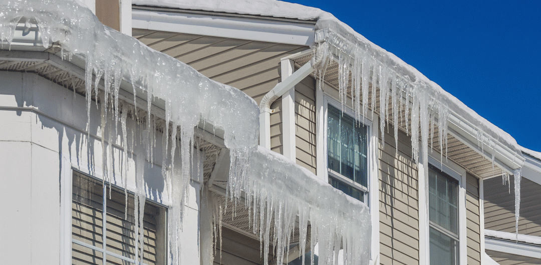 What Causes Ice Build-Up on Homes?